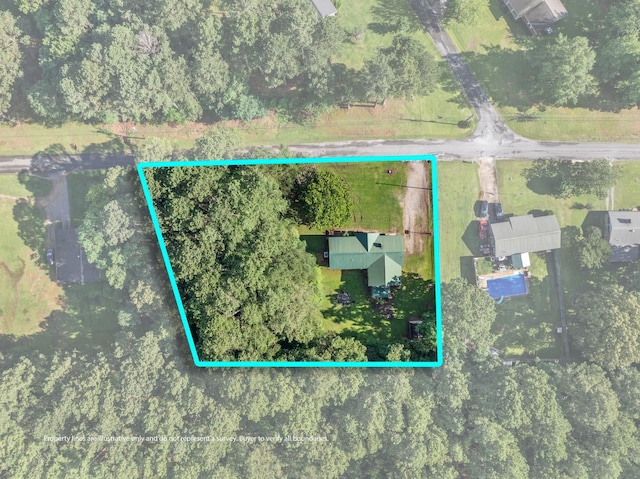 18 County Road 252nd Rd, Glen, MS 38846 - view of property location with property parcel outlined