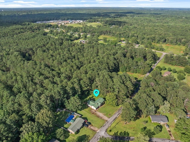 18 County Road 252nd Rd, Glen, MS 38846 - aerial view of property's location featuring a forest