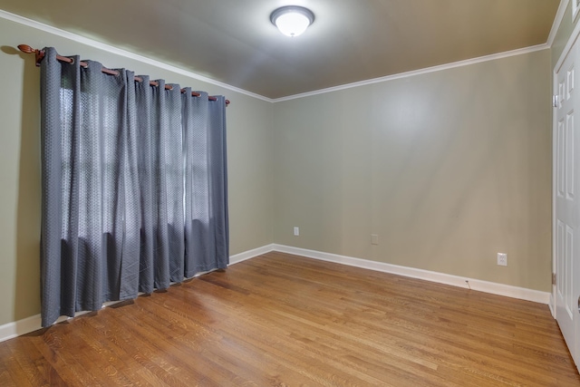 2030 Quail Creek Cv, Memphis, TN 38119 - unfurnished room with ornamental molding and wood finished floors