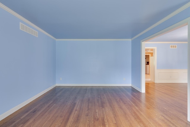 2030 Quail Creek Cv, Memphis, TN 38119 - spare room with crown molding and wood finished floors