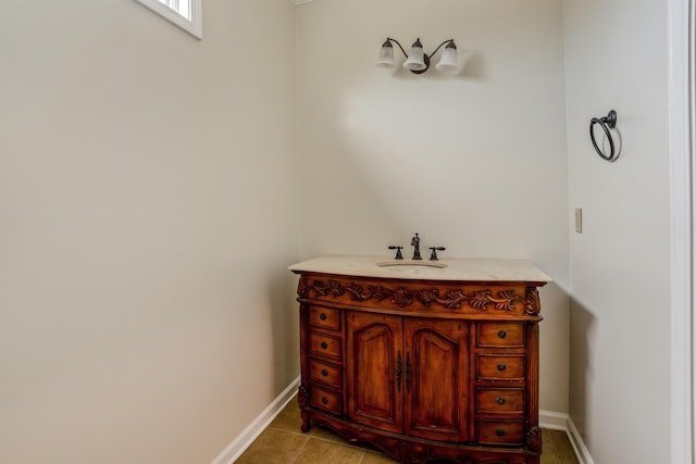 3485 E Taplow Way E, Collierville, TN 38017 - bathroom with tile patterned floors and vanity