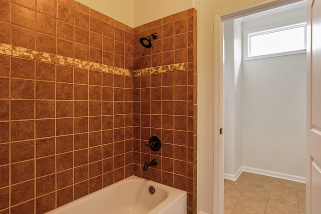 3485 E Taplow Way E, Collierville, TN 38017 - full bathroom with tub / shower combination and tile patterned flooring
