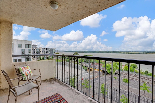 200 Wagner Pl Unit 804, Memphis, TN 38103 - balcony with a water view