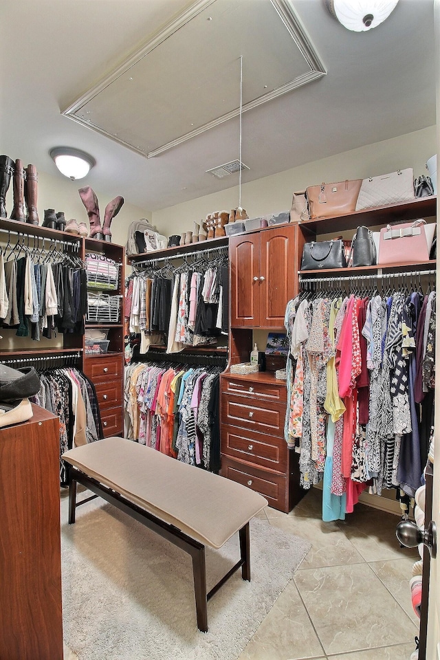 774 Wellington Way Cv, Collierville, TN 38017 - spacious closet featuring attic access