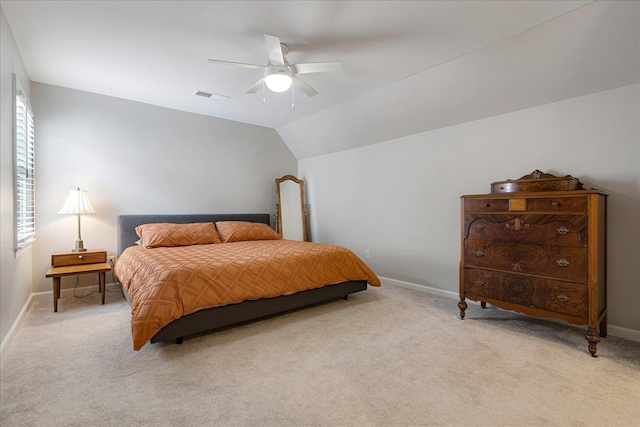 2165 Latting Hills Cv, Eads, TN 38016 - bedroom with carpet flooring, a ceiling fan, and lofted ceiling