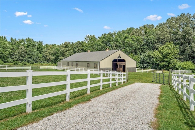 2165 Latting Hills Cv, Eads, TN 38016 - stable with a forest view and a view of rural / pastoral area