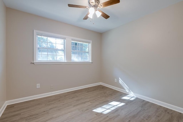 3292 Stella St, Memphis, TN 38127 - unfurnished room with wood finished floors and a ceiling fan