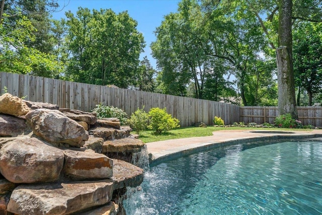 3760 Broadway Rd, Bartlett, TN 38135 - view of swimming pool featuring a fenced backyard