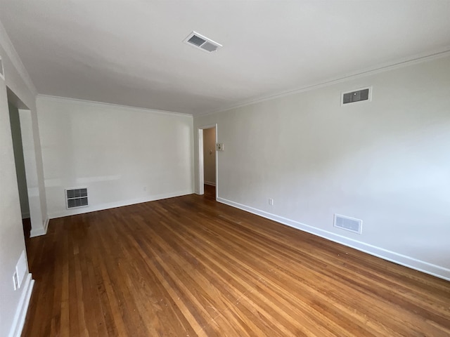 1454 Railton Rd, Memphis, TN 38111 - empty room featuring wood finished floors and crown molding