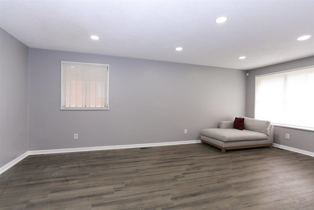 518 Jenson Rd, Memphis, TN 38109 - sitting room with recessed lighting and dark wood finished floors