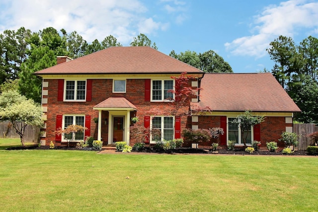 1150 Forest Wood Cv E, Collierville, TN 38017 - view of front of house with a chimney and brick siding