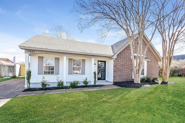 7881 Collins Wood Cv, Memphis, TN 38125 - view of front of property featuring brick siding and roof with shingles