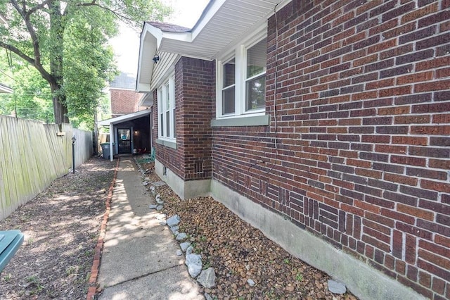 1622 Tutwiler Ave, Memphis, TN 38107 - view of side of property featuring brick siding