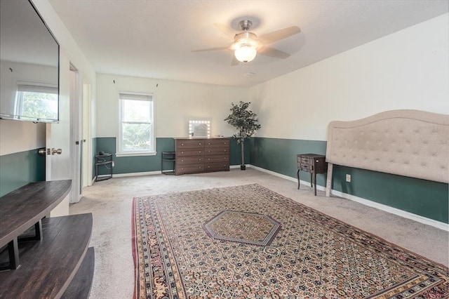 1622 Tutwiler Ave, Memphis, TN 38107 - sitting room featuring carpet flooring and ceiling fan
