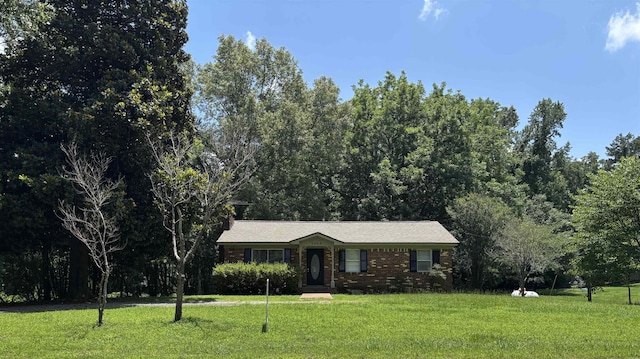 3806 Bluff Rd, Hernando, MS 38632 - single story home with a front lawn