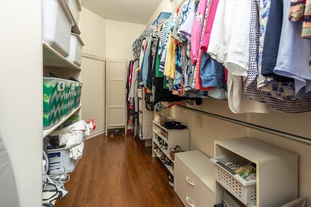 1506 Wolf Bend Rd, Germantown, TN 38138 - spacious closet with wood finished floors