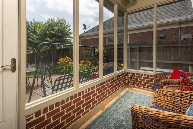 1506 Wolf Bend Rd, Germantown, TN 38138 - view of sunroom / solarium