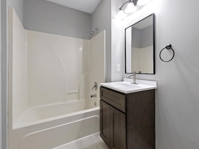 1438 Silver St, Memphis, TN 38106 - bathroom featuring vanity and tub / shower combination