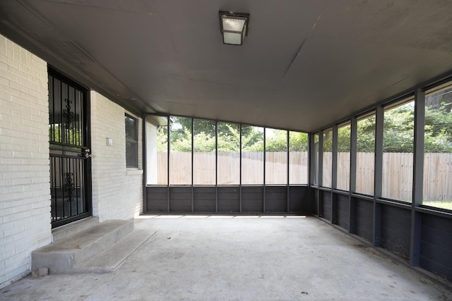 4825 Verne Rd, Memphis, TN 38117 - unfurnished sunroom featuring plenty of natural light