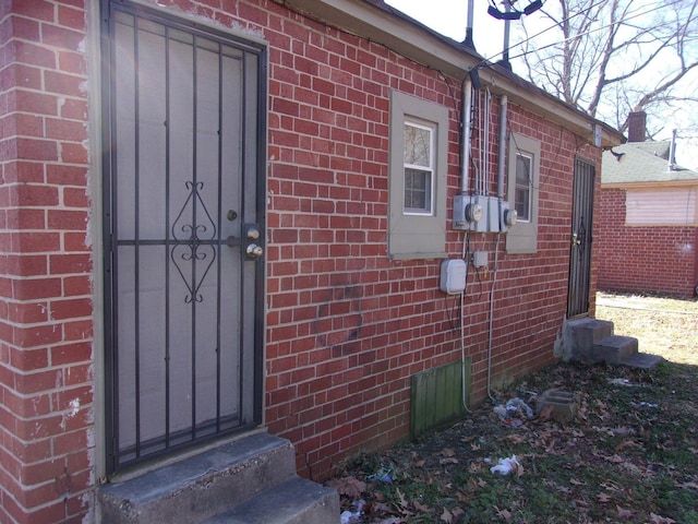 2606 Deadrick Ave, Memphis, TN 38114 - view of exterior entry with brick siding