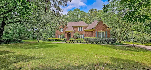 4030 Windolyn Way, Bartlett, TN 38133 - view of front of property featuring brick siding and a front lawn