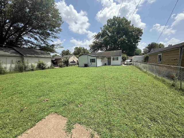 1759 Walter St, Memphis, TN 38108 - view of yard