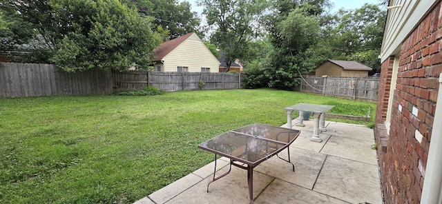 6380 Davidson Cv, Memphis, TN 38119 - fenced backyard featuring a patio