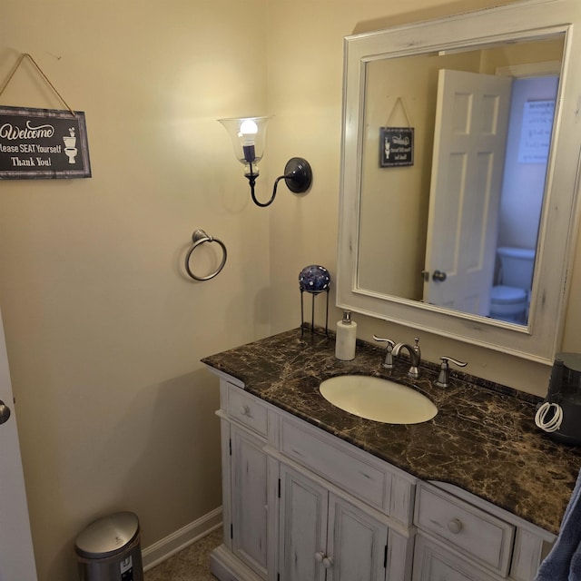 6380 Davidson Cv, Memphis, TN 38119 - bathroom with vanity and baseboards