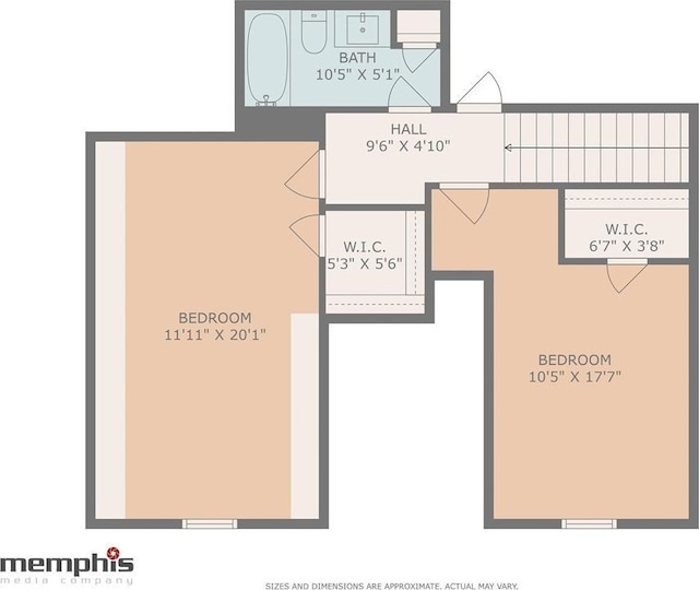 50 Misty Meadow Ln, Oakland, TN 38060 - view of floor plan / room layout