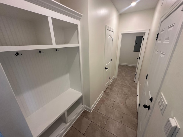 4689 Riva Ridge Dr, Olive Branch, MS 38654 - mudroom featuring tile patterned floors and electric panel