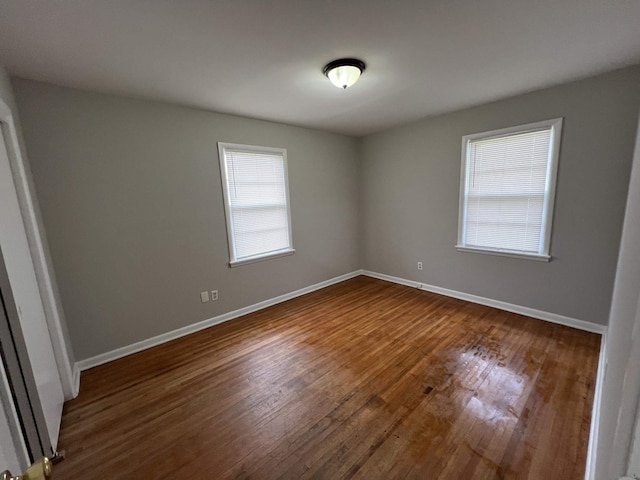 4267 Leroy Ave, Memphis, TN 38108 - empty room with baseboards and dark wood finished floors