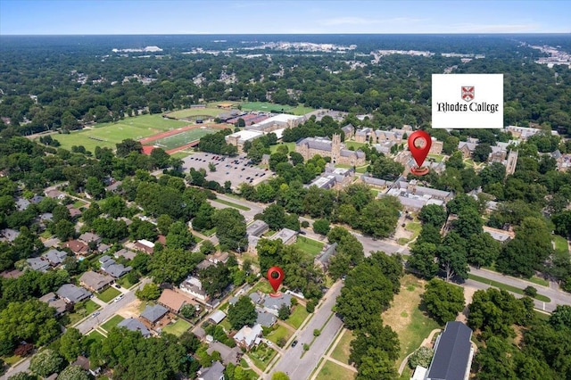 1978 Tutwiler Ave, Memphis, TN 38107 - aerial view of property and surrounding area