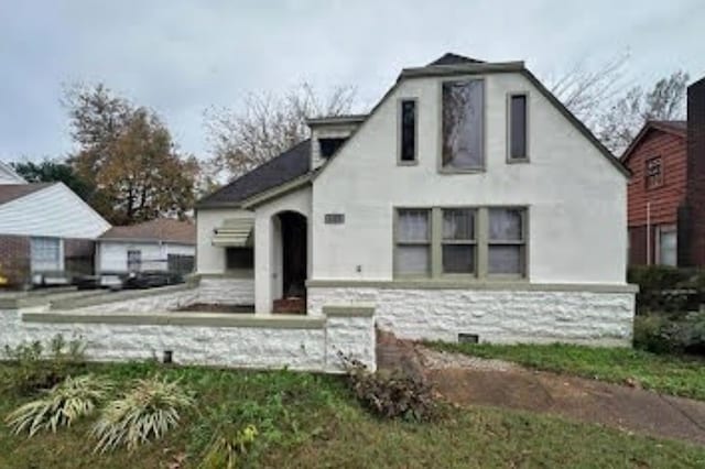1825 Netherwood Ave, Memphis, TN 38114 - view of front facade with stone siding