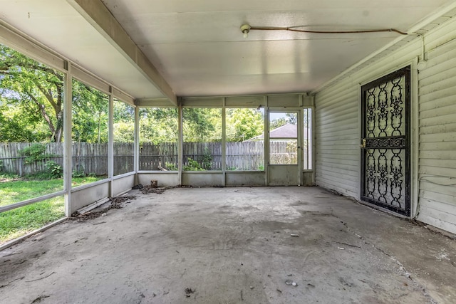 849 Restbrook Ave, Memphis, TN 38127 - view of unfurnished sunroom