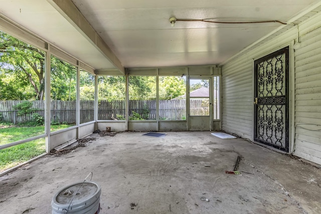 849 Restbrook Ave, Memphis, TN 38127 - view of unfurnished sunroom