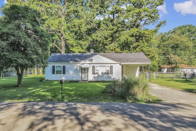 3643 Early St, Memphis, TN 38127 - view of front of property with driveway, roof with shingles, and an attached carport