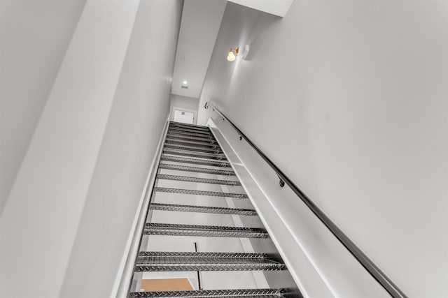 621 Denmark Dr Unit 201, Memphis, TN 38103 - stairs featuring baseboards