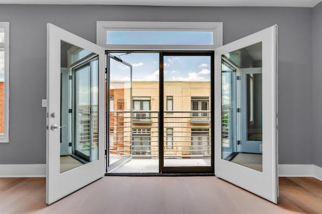 621 Denmark Dr Unit 201, Memphis, TN 38103 - doorway featuring wood finished floors