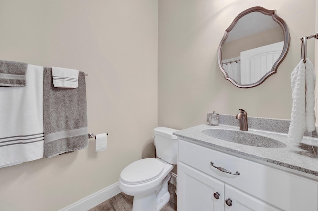 620 N Reid-Hooker Rd, Eads, TN 38028 - bathroom featuring vanity and wood finished floors