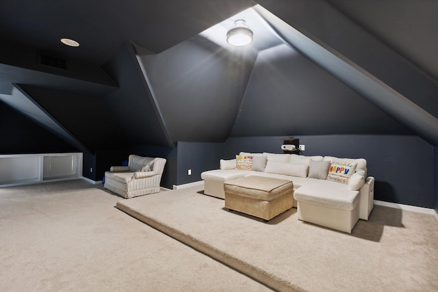 927 Oakmont Ridge Cv, Collierville, TN 38017 - cinema room featuring carpet and lofted ceiling