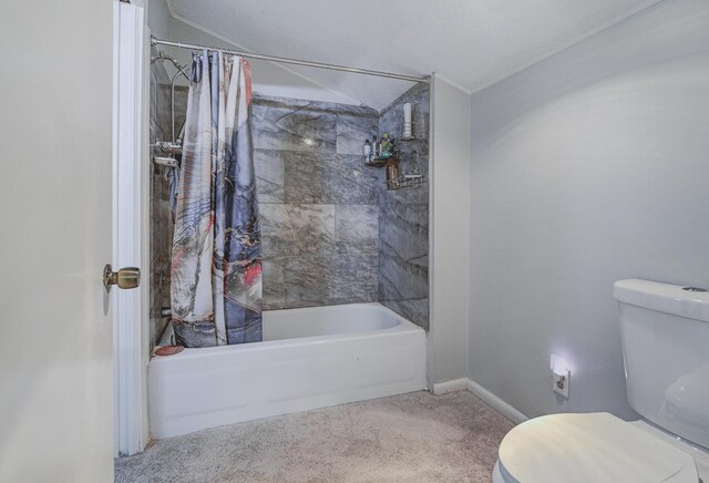 4764 Eagle Crest Dr Unit 4002, Memphis, TN 38117 - bathroom with toilet and shower / bath combo with shower curtain