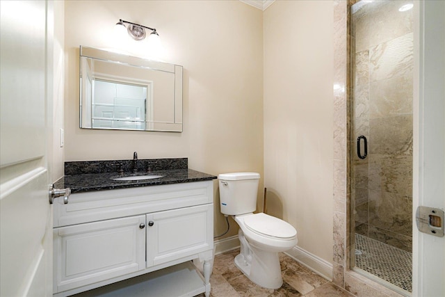 269 N Monterey Farms Cv, Collierville, TN 38017 - bathroom with vanity and a shower stall