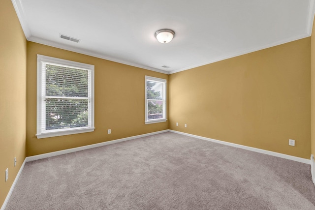 1062 Center Ridge Rd, Collierville, TN 38017 - carpeted empty room with crown molding