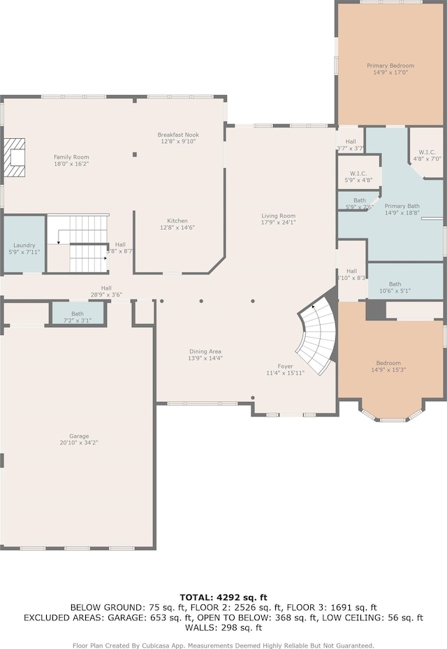 1062 Center Ridge Rd, Collierville, TN 38017 - view of room layout