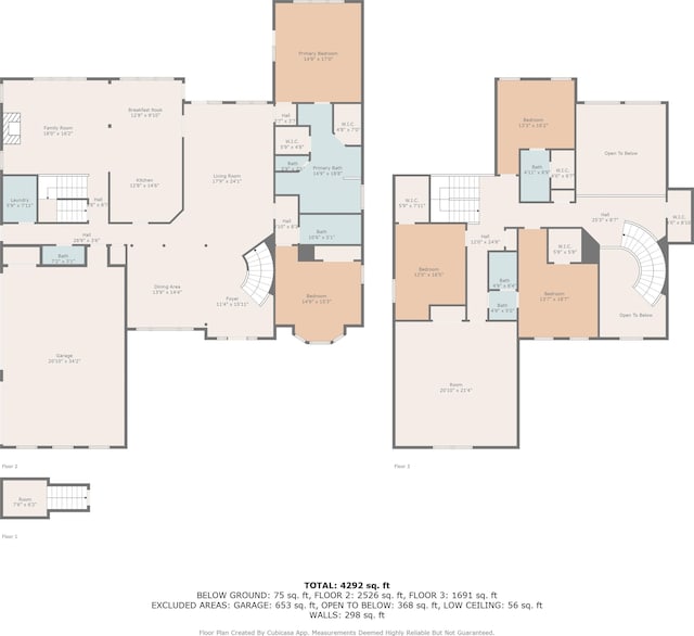 1062 Center Ridge Rd, Collierville, TN 38017 - view of floor plan / room layout