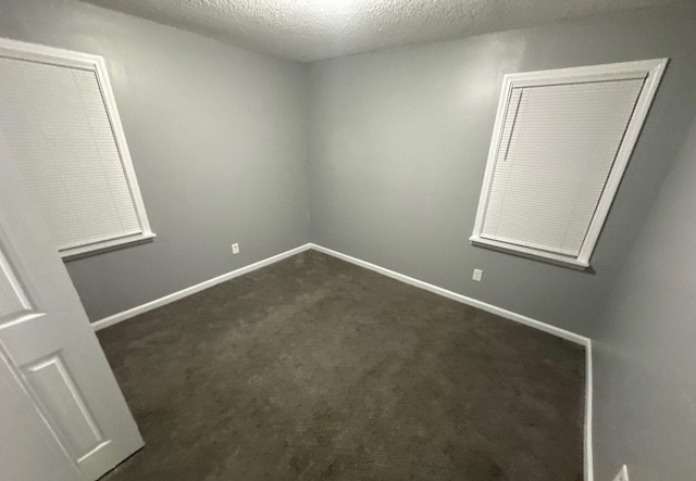 3430 Dobbin Ferry Ave, Memphis, TN 38118 - spare room featuring dark carpet and a textured ceiling
