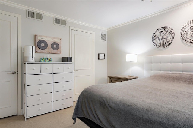 149 Palisade St, Memphis, TN 38111 - bedroom with crown molding and light colored carpet