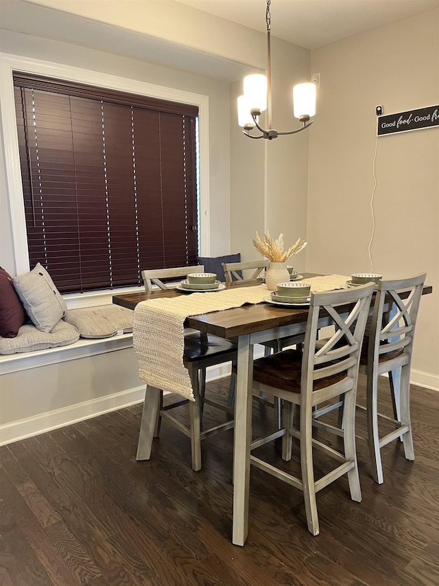 8334 Stonecrest Dr W, Olive Branch, MS 38654 - dining space with a chandelier and wood finished floors