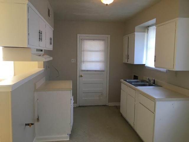 3092 Knightway St, Memphis, TN 38118 - kitchen with light countertops and white cabinets