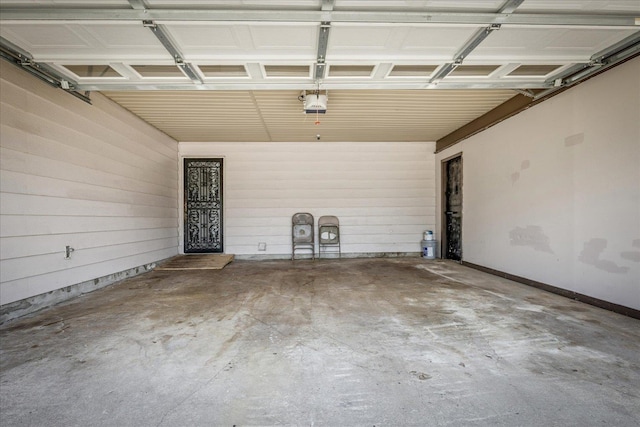 2826 Whitney Ave, Memphis, TN 38127 - garage featuring a garage door opener